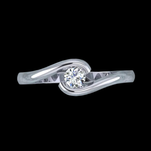 14K Gold Ring - Diamond or Gemstone of Your Choice