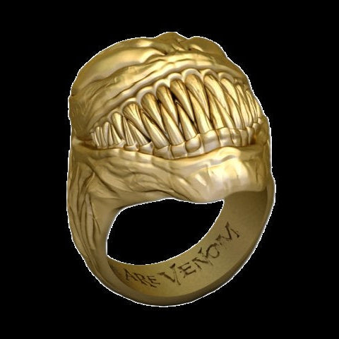 14K Gold Venom Ring